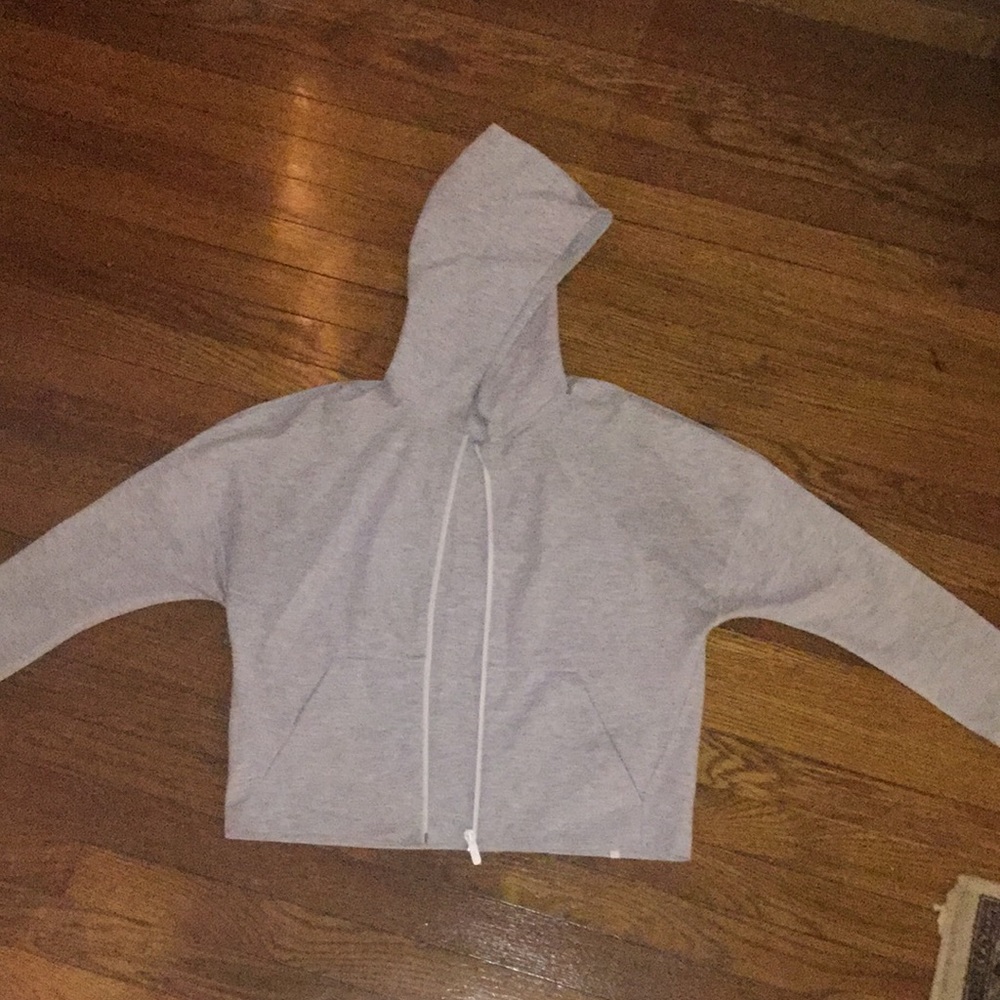 lululemon cropped zip up